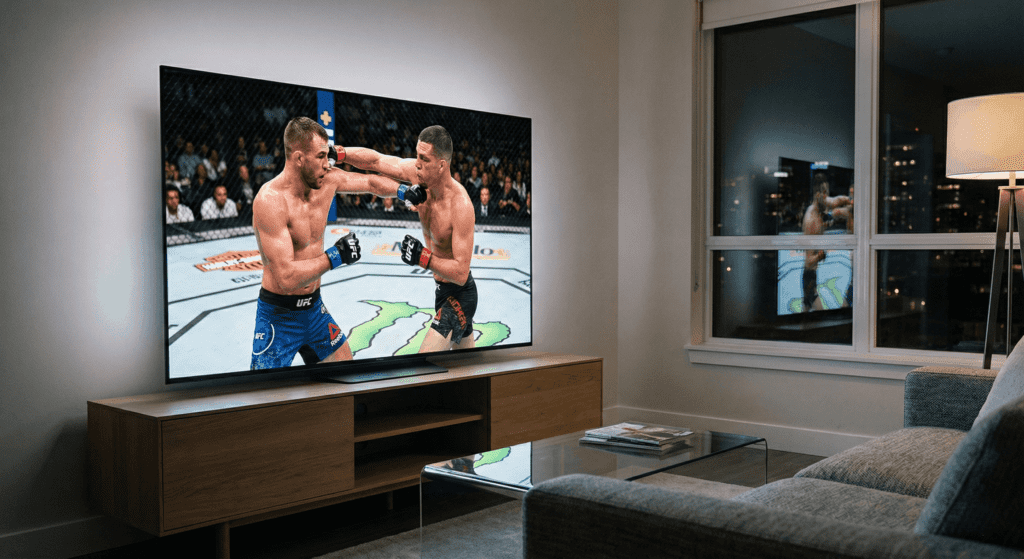 4K UFC IPTV streaming quality in Canada