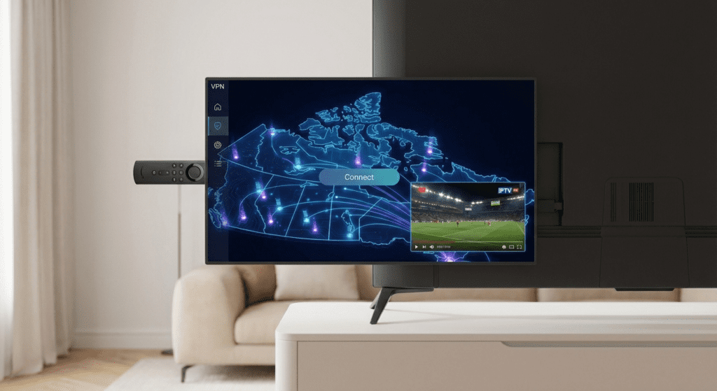 VPN on Amazon Firestick for IPTV Canada