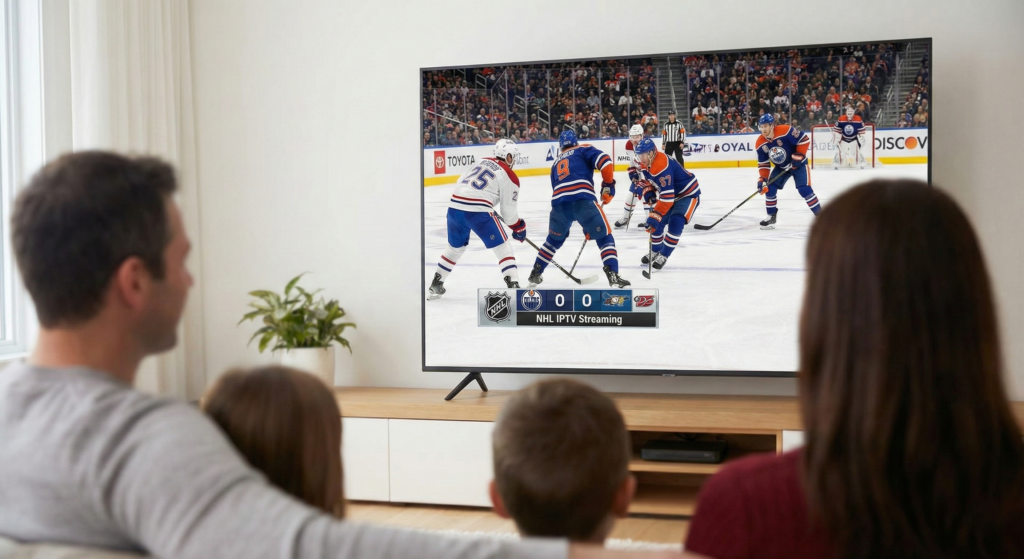 NHL live game streaming on IPTV Canada