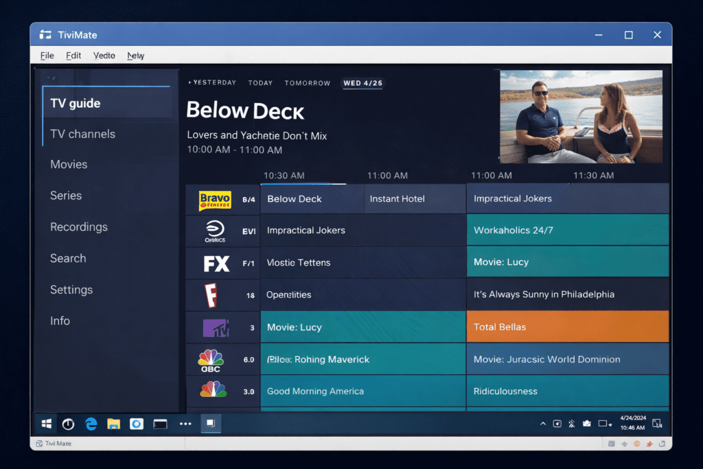TiviMate Windows 2026