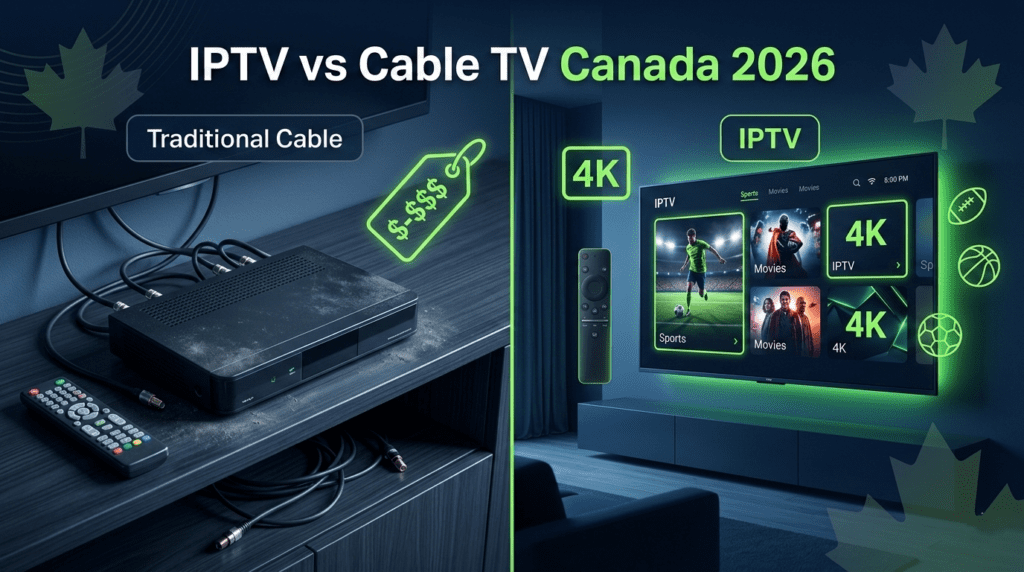 IPTV vs cable TV Canada cost and channel comparison