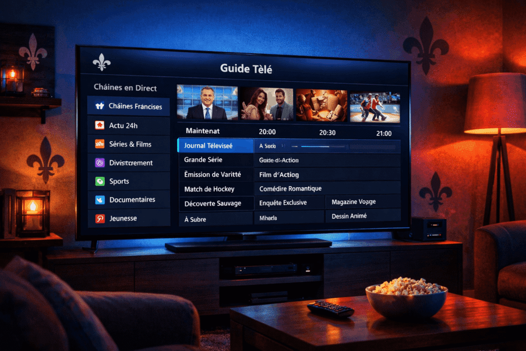 French IPTV Canada channels