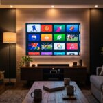 IPTV on Apple TV in a Canadian living room